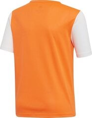 Futbolo marškinėliai Adidas ESTRO 19 JSY, oranžiniai, 128cm kaina ir informacija | Futbolo apranga ir kitos prekės | pigu.lt