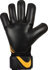 Вратарские перчатки Nike Goalkeeper Vapor Grip 3 CN5650 010, желтый/черный цвет цена и информация | Перчатки вратаря | pigu.lt