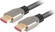 Lanberg CA-HDMI-30CU-0005-BK цена и информация | Kabeliai ir laidai | pigu.lt