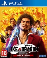 Yakuza: Like A Dragon Day Ichi Steelbook Edition PS4 kaina ir informacija | Kompiuteriniai žaidimai | pigu.lt