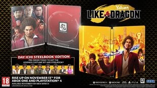 Yakuza: Like A Dragon Day Ichi Steelbook Edition PS4 kaina ir informacija | Kompiuteriniai žaidimai | pigu.lt