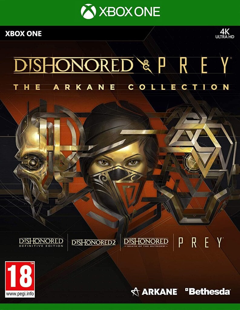 Xbox One Dishonored and Prey: The Arkane Collection kaina ir informacija | Kompiuteriniai žaidimai | pigu.lt