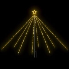 Kalėdų eglutės girlianda-krioklys su 400 LED lemputėmis цена и информация | Искусственные елки | pigu.lt