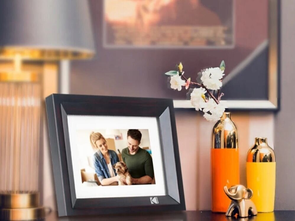 Kodak Digital Photo Frame 7, juoda цена и информация | Skaitmeniniai nuotraukų rėmeliai | pigu.lt