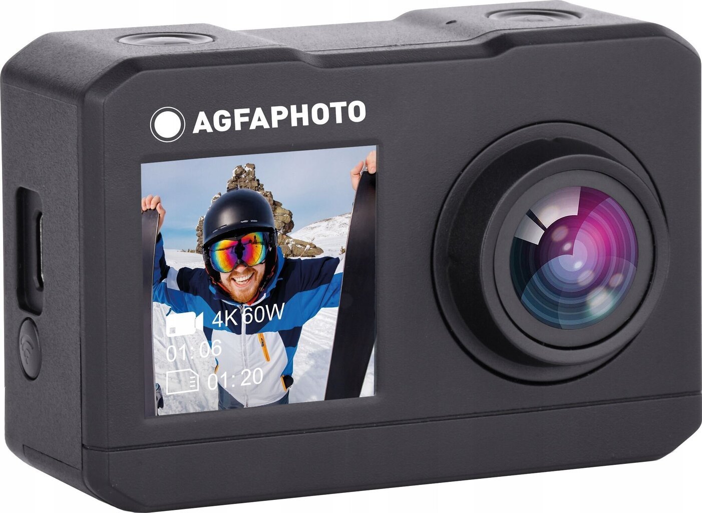 AgfaPhoto AC7000, black kaina ir informacija | Veiksmo ir laisvalaikio kameros | pigu.lt