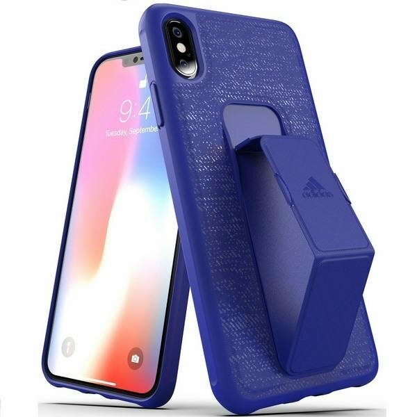 Adidas SP Grip Case skirtas iPhone Xs Max 32853, violetinis kaina ir informacija | Telefono dėklai | pigu.lt