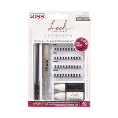 Kiss My Face Lash Couture LuXtension Cluster Kit - Kit for applying false eyelashes цена и информация | Накладные ресницы, керлеры | pigu.lt