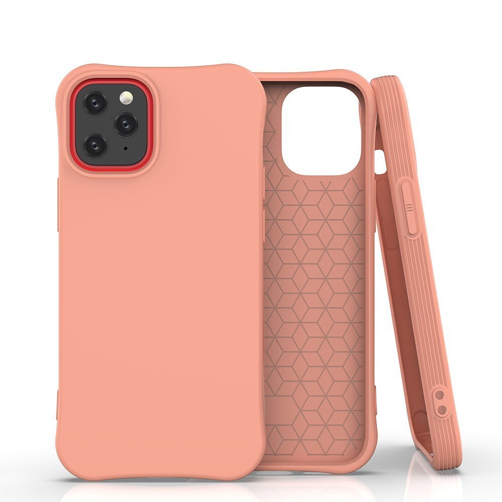 Fusion Solaster Back Case, skirtas Apple iPhone 12 / 12 Pro, oranžinis цена и информация | Telefono dėklai | pigu.lt