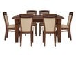 2-iejų kėdžių komplektas BRW Bawaria, rudas/šviesiai rudas kaina ir informacija | Virtuvės ir valgomojo kėdės | pigu.lt