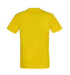 Marškinėliai vyrams Aš bosas, geltoni kaina ir informacija | Vyriški marškinėliai | pigu.lt