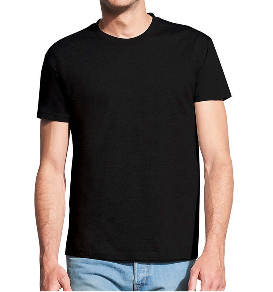 Marškinėliai vyrams Lazy man, juodi kaina ir informacija | Vyriški marškinėliai | pigu.lt