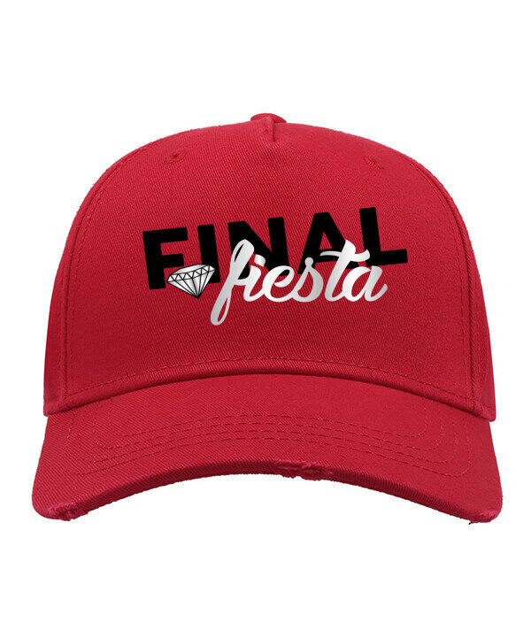 Kepurė su snapeliu moterims Final fiesta, raudona цена и информация | Kepurės moterims | pigu.lt