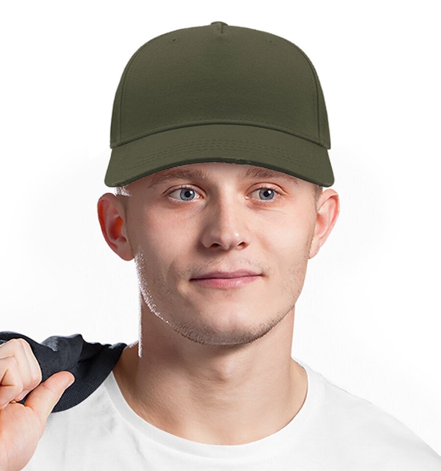 Kepurė su snapeliu vyrams Player 1, chaki kaina ir informacija | Vyriški šalikai, kepurės, pirštinės | pigu.lt
