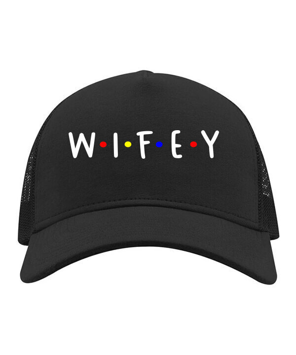 Kepurė su snapeliu moterims Wifey, juoda kaina ir informacija | Kepurės moterims | pigu.lt