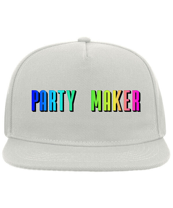 Kepurė su snapeliu vyrams Party maker, pilka kaina ir informacija | Vyriški šalikai, kepurės, pirštinės | pigu.lt