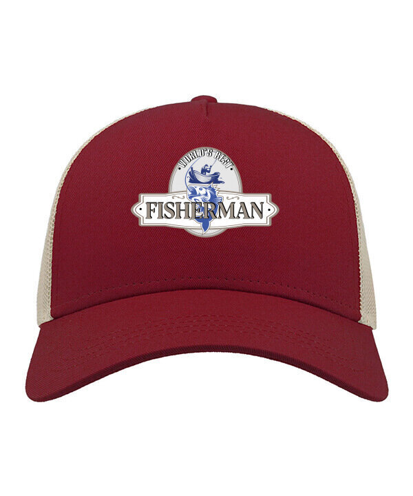 Kepurė su snapeliu vyrams Fisherman, bordinė kaina ir informacija | Vyriški šalikai, kepurės, pirštinės | pigu.lt