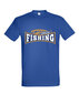 Marškinėliai vyrams Fishing Only, mėlyna цена и информация | Vyriški marškinėliai | pigu.lt