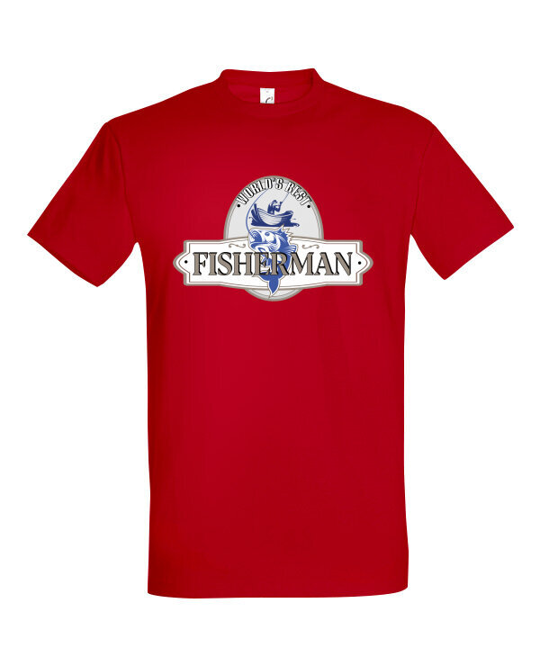 Vyriški marškinėliai Fisherman kaina ir informacija | Vyriški marškinėliai | pigu.lt