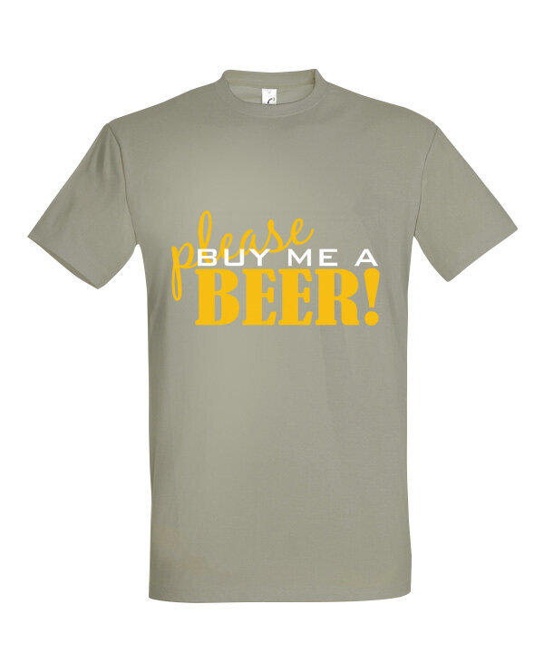 Vyriški marškinėliai Buy a Beer kaina ir informacija | Vyriški marškinėliai | pigu.lt