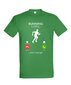 Marškinėliai vyrams Running is calling, žali kaina ir informacija | Vyriški marškinėliai | pigu.lt