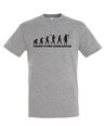 Vyriški marškinėliai Evoliucija