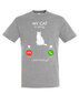 Marškinėliai vyrams My cat is calling, pilki kaina ir informacija | Vyriški marškinėliai | pigu.lt