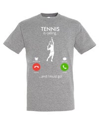 Marškinėliai vyrams Tennis is calling kaina ir informacija | Vyriški marškinėliai | pigu.lt