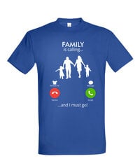Vyriški marškinėliai Family is calling kaina ir informacija | Vyriški marškinėliai | pigu.lt