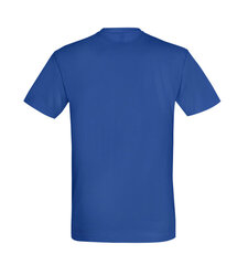 Marškinėliai vyrams Myliu maistą, mėlyni kaina ir informacija | Vyriški marškinėliai | pigu.lt