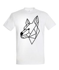Marškinėliai vyrams Šuo, balti kaina ir informacija | Vyriški marškinėliai | pigu.lt