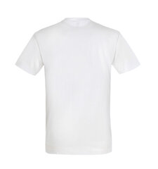 Marškinėliai vyrams Naktis Kartu, balti цена и информация | Мужские футболки | pigu.lt
