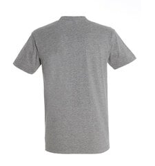 Marškinėliai vyrams Naktis Kartu, pilki kaina ir informacija | Vyriški marškinėliai | pigu.lt