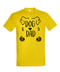 Vyriški marškinėliai Dog Dad kaina ir informacija | Vyriški marškinėliai | pigu.lt
