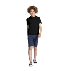 Marškinėliai vaikams Pugtastic, juoda цена и информация | Рубашки для мальчиков | pigu.lt