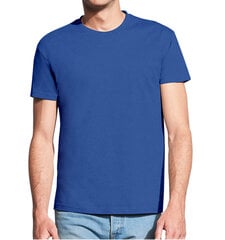 Marškinėliai vyrams Niekam neįdomu, mėlyni kaina ir informacija | Vyriški marškinėliai | pigu.lt