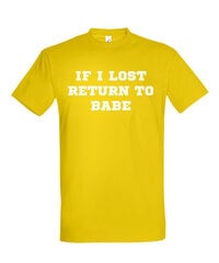Marškinėliai vyrams I lost kaina ir informacija | Vyriški marškinėliai | pigu.lt