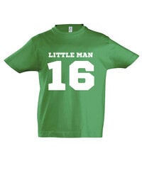 Marškinėliai berniukams Little Man,žalia kaina ir informacija | Marškinėliai berniukams | pigu.lt