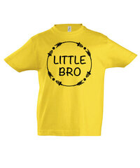 Marškinėliai berniukams Little Bro, geltona цена и информация | Рубашки для мальчиков | pigu.lt