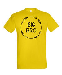 Marškinėliai vyrams Big Bro, geltoni цена и информация | Мужские футболки | pigu.lt
