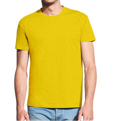 Marškinėliai vyrams Impossible to Forget, geltoni цена и информация | Мужские футболки | pigu.lt