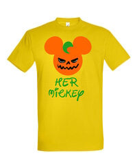 Marškinėliai vyrams Her Mickey, geltoni kaina ir informacija | Vyriški marškinėliai | pigu.lt