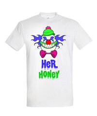 Marškinėliai vyrams Her Honey, balti цена и информация | Мужские футболки | pigu.lt