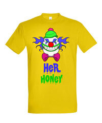 Marškinėliai vyrams Her Honey, geltoni цена и информация | Мужские футболки | pigu.lt