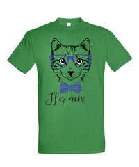 Marškinėliai vyrams Her meow цена и информация | Мужские футболки | pigu.lt