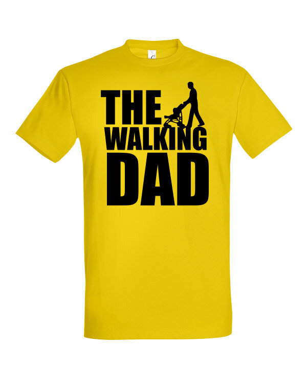 Marškinėliai vyrams The walking dad цена и информация | Vyriški marškinėliai | pigu.lt
