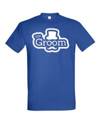 Marškinėliai vyrams The groom kaina ir informacija | Vyriški marškinėliai | pigu.lt