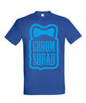 Marškinėliai vyrams Groom squad, mėlyna