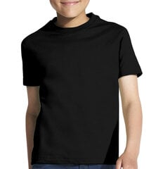 Marškinėliai vaikams Užsimerkęs elniukas, juoda цена и информация | Рубашки для мальчиков | pigu.lt