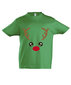 Marškinėliai vaikams Kalėdinis elniukas, žalia kaina ir informacija | Marškinėliai berniukams | pigu.lt