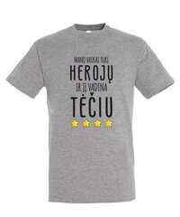 Marškinėliai vyrams Vaikai turi herojų цена и информация | Мужские футболки | pigu.lt
